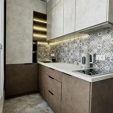 уютная в новом жк акварель рядом с центром Apartment