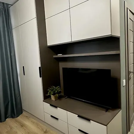уютная в новом жк акварель рядом с центром Apartment